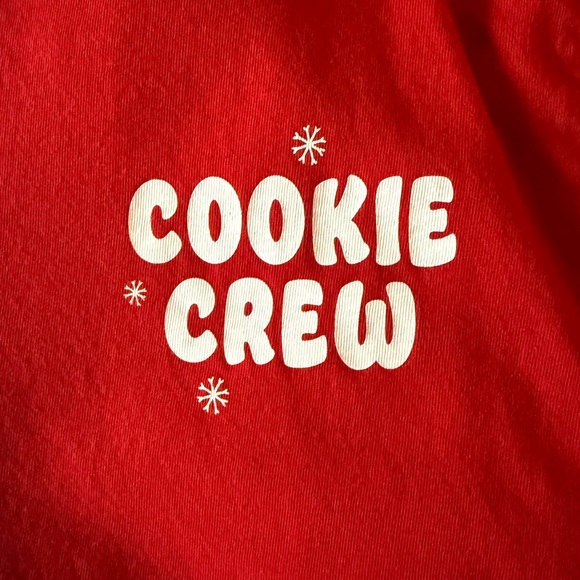 Wondershop Red Cookie Crew Holiday T-Shirt - Picture 5 of 9